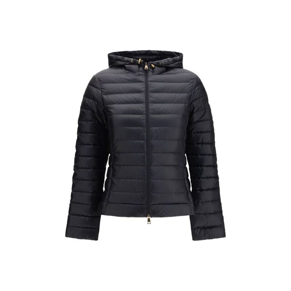 Moncler Black Polyamide Full-Length Women's Jacket